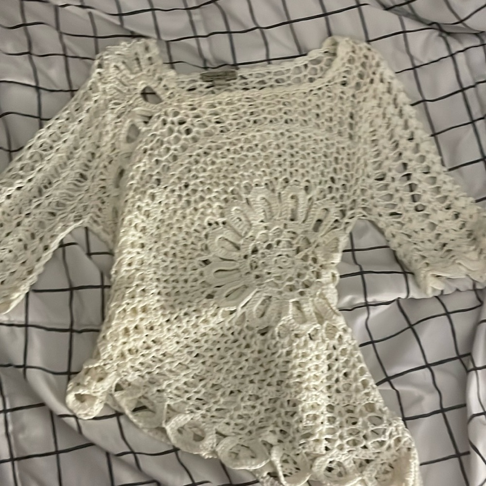 Mesh Flower Top